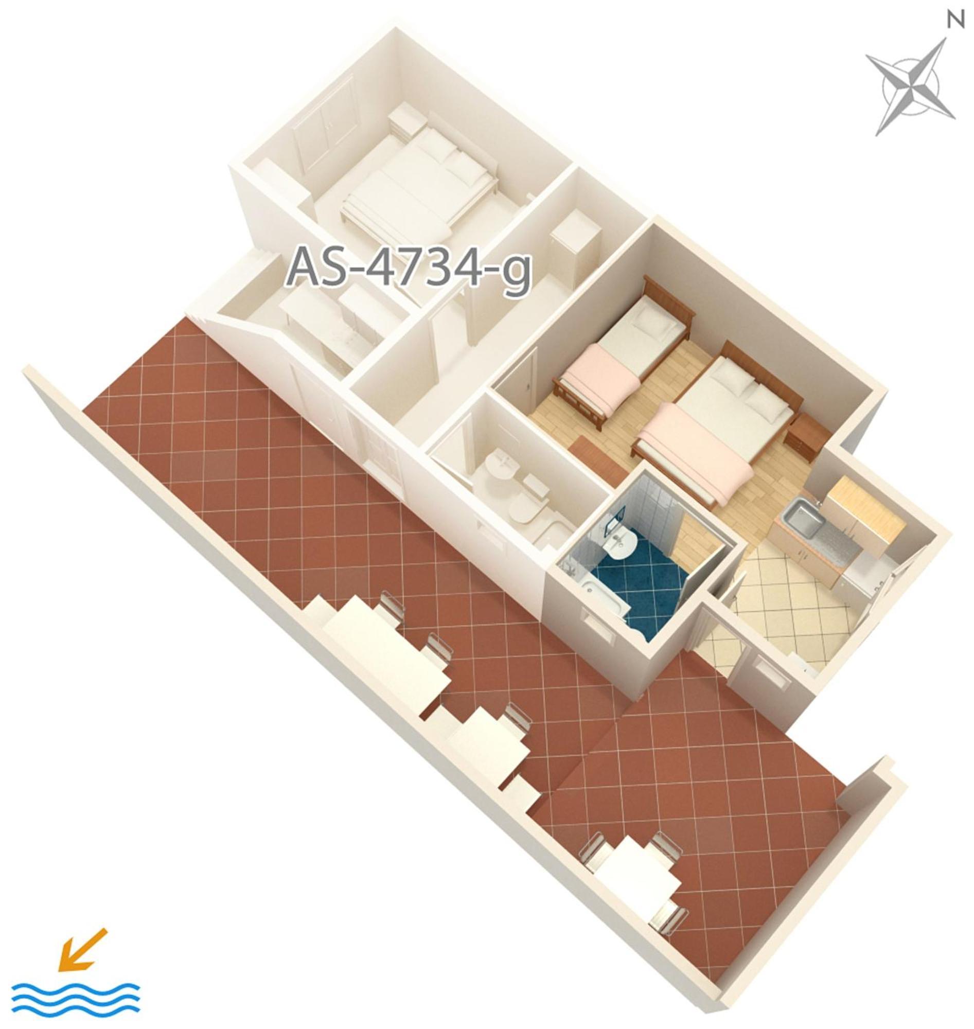 Apartments By The Sea Podaca, Makarska - 4734 Exterior photo
